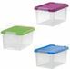 GREAT PLASTIC Container 17 Liter met Deksel in Kleur Zilver