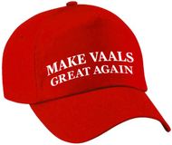 Bellatio Decorations Pet - Rood - Polyester - Volwassenen