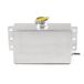 Stroom Commerce B.V. Alliage d'aluminium réservoir de carburant auxiliaire Adapté pour Honda Civic, Nissan 200SX, Subaru BRZ - Argent