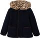 Vertbaudet Meisjesjas met capuchon marineblauw