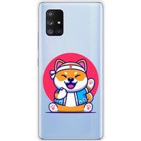 1001 coques Samsung Galaxy A71 5G Shiba ninja bedrukt siliconen hoesje
