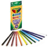 Crayola 12 Kleurpotloden - Multicolor - Hout - 3 mm punt
