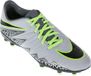Nike Hypervenomx Phelon II FG Voetbalschoenen - Maat 42 - Mannen - grijs/groen/zwart