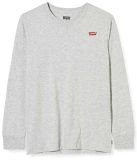 Levi's Kids Batwing Chesthit T-shirt Lange Mouwen Grijs 4 Jaar