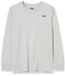 Levi's Kids Batwing Chesthit T-shirt Lange Mouwen Grijs 4 Jaar