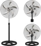 Kiwi Industriële Statiefventilator - Ventilator Staand 54W - Wit