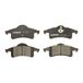 ABE Kit de plaquettes de frein, frein à disque ABE C2Y003ABE