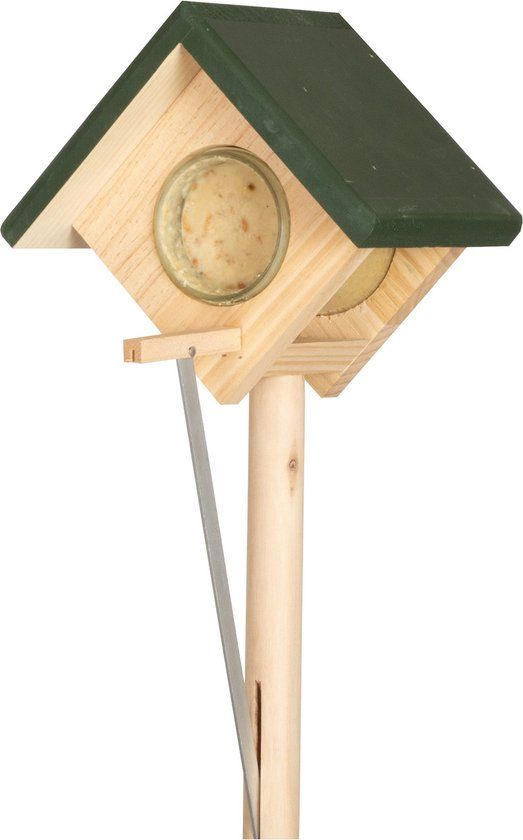 Wildbird Cork Pindakaaspothouder Met Wip - Voersilo - 20x19x136 cm