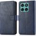 imoshion Luxe Bookcase voor de Motorola Edge 60 Fusion - Donkerblauw