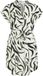VILA Viclo S/S Short Dress - Noos Dames Grijs
