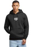 Mister Tee NYC Old English Wording Sweat à capuche, Noir, L