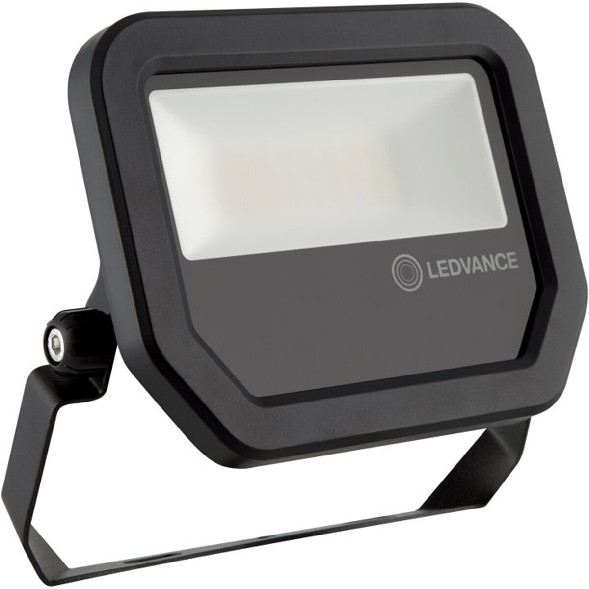 Ledvance OSRAM - - LED Breedstraler 20 Watt - LED Schijnwerper - FL PFM SYM 100 BK - Natuurlijk Wit 4000K - Mat Zwart - Aluminium