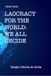 What LAOCRACY FOR THE WORLD: WE ALL DECIDE