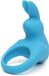 Happy Rabbit - Anneau vibrant rechargeable bleu
