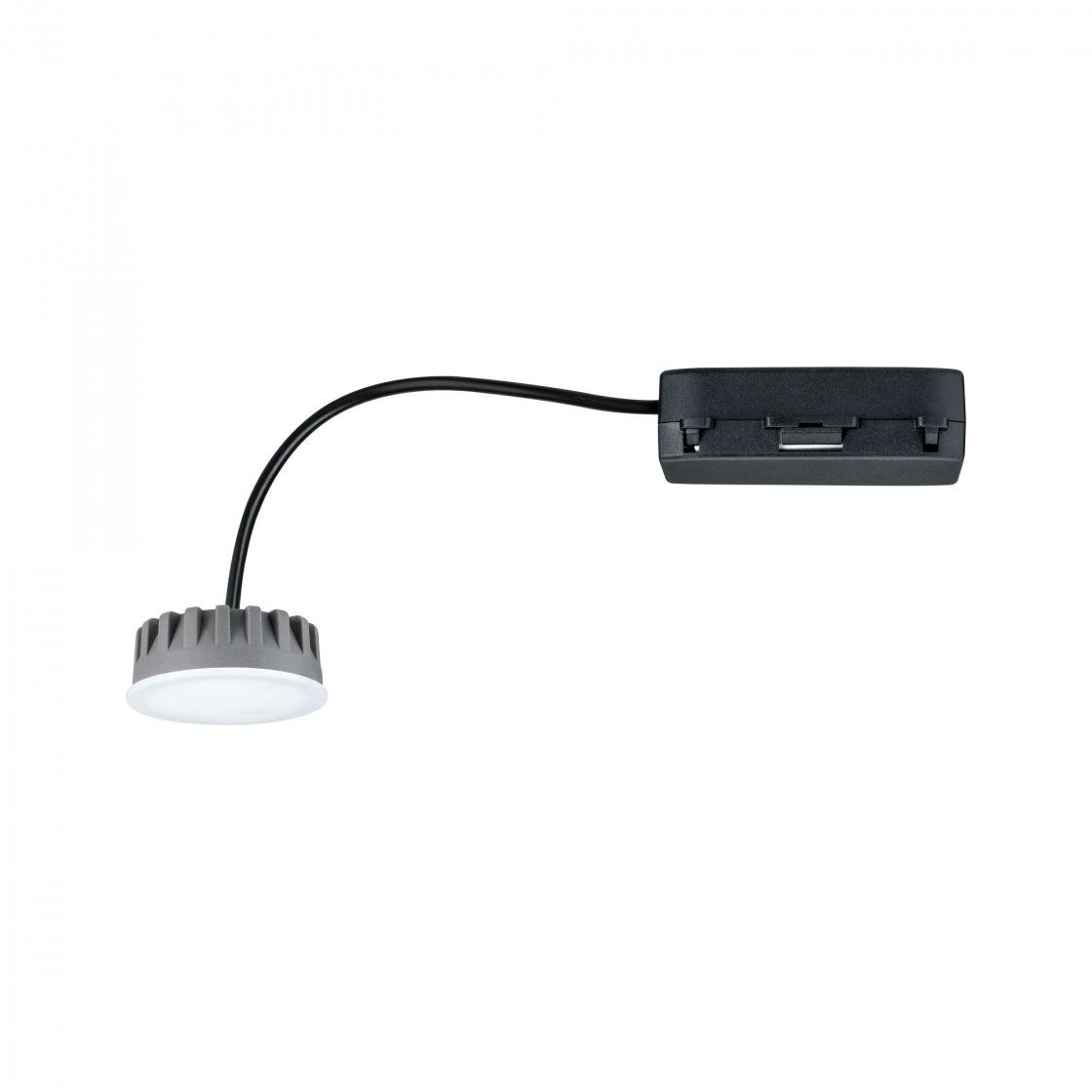 Paulmann 93078 - LED Recessed Spot - 6W - Satin Steel - Dimmable