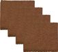 AMIG Anti-krasvilt - 4x knipvel - noir - 50 x 100 mm - rectangle - auto-adhésif - feutre de protection