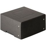 Falken PureBox Black - Made in Germany, 85 mm hoog, 150 x 150 mm, opbergdoos met deksel van robuust gerecycled karton