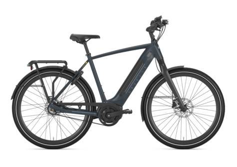 Gazelle Ultimate C8+ HMB Belt Connect Heren Elektrische Stadsfiets - Blauw (2023) - 57cm