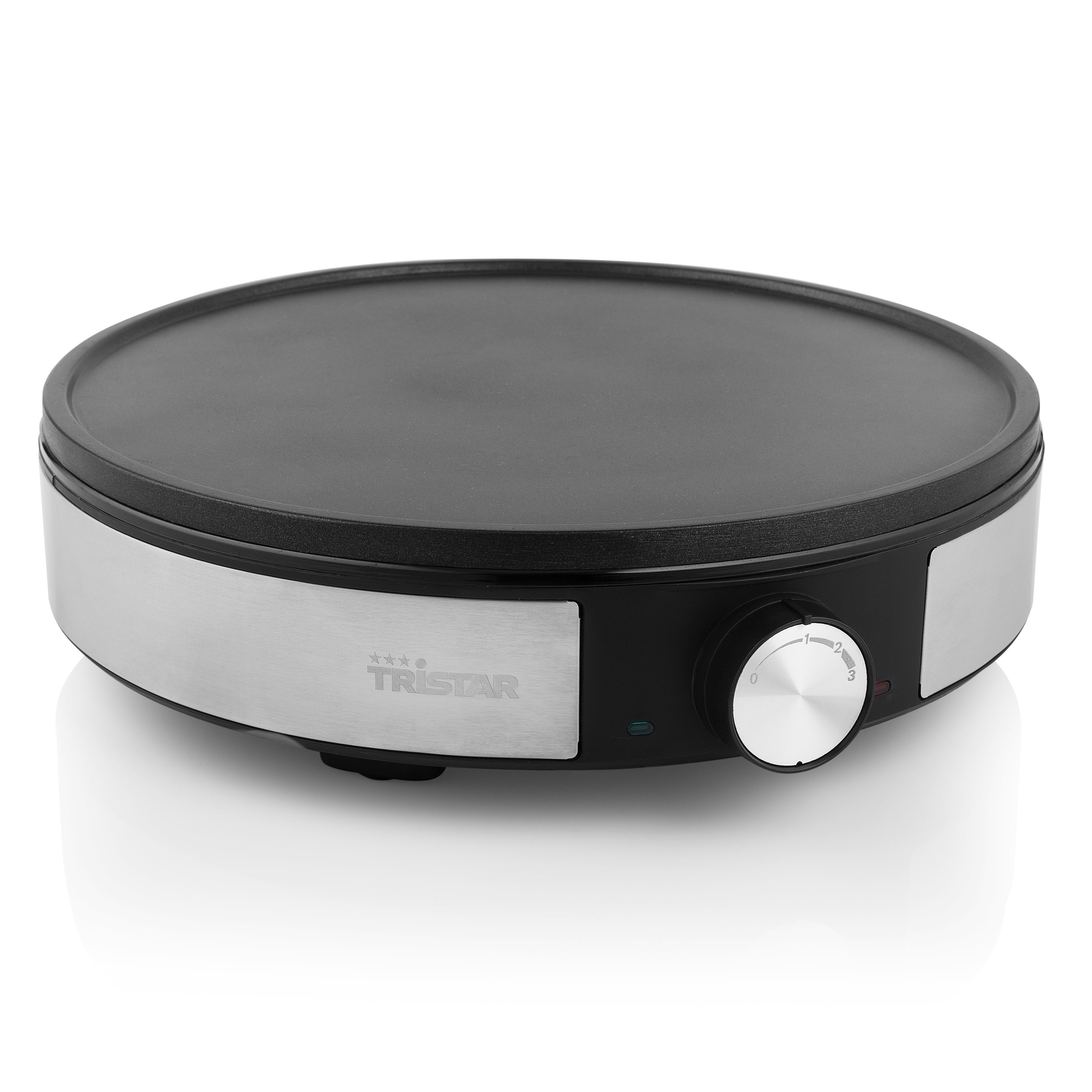 Tristar BP-2638 Crêpe Maker - 30cm - Black/Stainless Steel