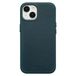 Accezz Vintage Leather Backcover Geschikt voor iPhone 14 - Smokey Green
