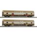 Fleischmann 6260075 N set van 2: Dubbeldeksrijtuig DBmue van de DR