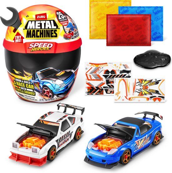 Metal Machines Speed Heroes - Verschillende Kleuren - 67125