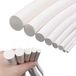 Merkloos Afdichtstrip - Siliconen schuimrubber - 6 mm - 2 m - Wit