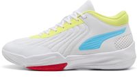 Puma Court Pro 2 Indoor Schoenen Wit/Blauw Synthetisch/Textiel Maat 42