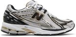 New Balance Lace-Up Synthetic and Fabric Sneakers - White