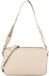 COCCINELLE Sac bandoulière Tebe Mini Bag Grained Leather Sandshell beige