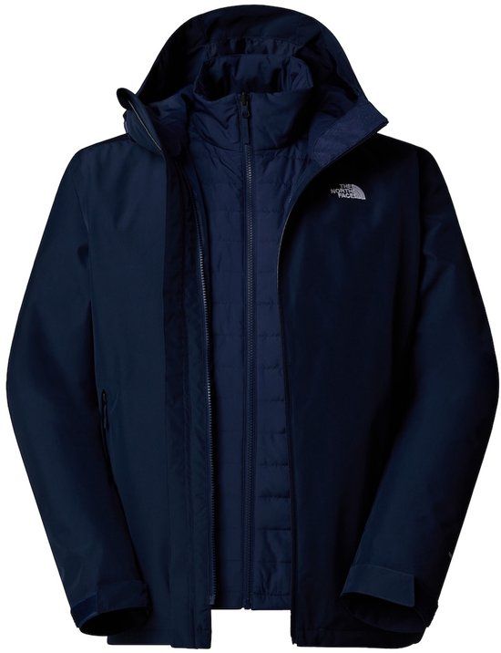 The North Face Carto Mono Triclimate Heren 3-in-1 Jas met Capuchon - Summit Navy (NF0A8D1S8K21)