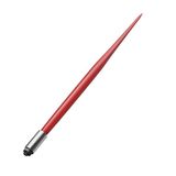 Garvee Heulanze 124 inch, stalen baltang 60Si2Mn met hoge sterkte voor tractor en voorlader, landbouwaccessoires voor rolballen, rood, 1 stuk