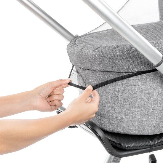 Reer BiteSafe klamboe voor kinderwagen - Zwart