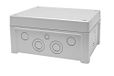 RS PRO Polycarbonaat universele behuizing grijs buitenmaat 201 x 163 x 98mm IP65