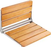 VEVOR Opklapbaar Douchezitje - Hout/Solid Surface - Max. 200 kg