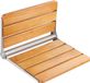 VEVOR Opklapbaar Douchezitje - Hout/Solid Surface - Max. 200 kg
