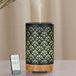 Zen'Arôme Sofia - Diffuseur d'arômes - Noir - 100 ml - 40 m² - avec télécommande - éclairage LED