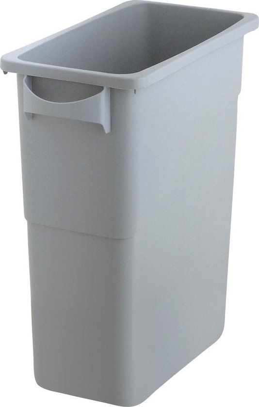 Rubbermaid Slim Jim - 60 l - Grijs