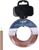 EDM Single-line elektrische kabel EDM 28576 Bruin 5 m h07z1-k