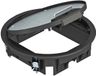 OBO Bettermann Apparaatinzetstuk voor universele montage Ø234x61 polyamide grafietzwart RAL 9011, 7405440