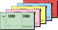 Sigel nummerblok - assorti 10 blok a 100 vel - nr 1 t/m 1000 - SI-GN110