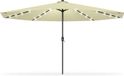 QEENTOE Tuinkap voor rundvlees, diameter 350 cm, crèmekleurig