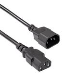 AKYGA AK-PC-07A netkabelverlenging IEC C13-C14 230V/50Hz 3m