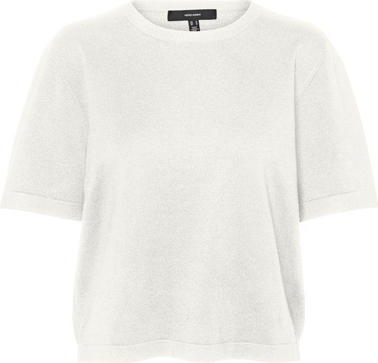 Vero Moda Trui Vmsilje 2/4 O-nck Oversize Pull Ga 10320460 Snow White Dames Maat - XL