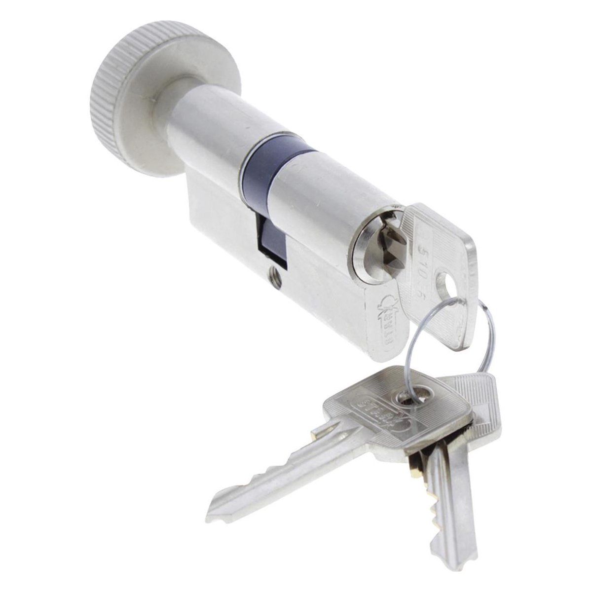 STARX Profielcilinder Knop - 60 mm - Messing - 3 Sleutels