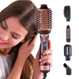 Avilia 5-in-1 multifunctionele haarborstel met roterende kabel, voor krultangen, stijltang en haardroger, 1200 W, ideaal voor haarverzorging en cadeau-ideeën voor dames