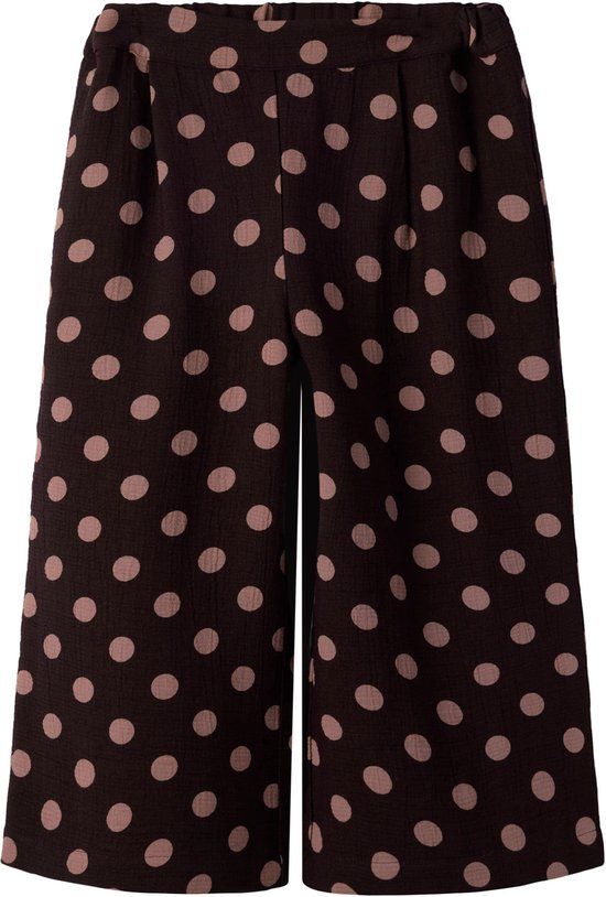Name It meisjes wide leg broek paars Chocolate Plum 110