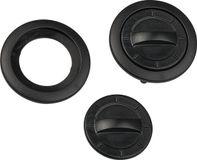 ABUS Hyban+ Accessoires – Reserveonderdeel voor het vizier van de ABUS-fietshelm Hyban+ – Bevestigingsmateriaal voor het vizier
