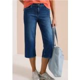 Jean jambes larges 3/4 coupe ample