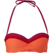 s.Oliver Bikinitop 'Yella' neonoranje / roodviolet / donkerrood